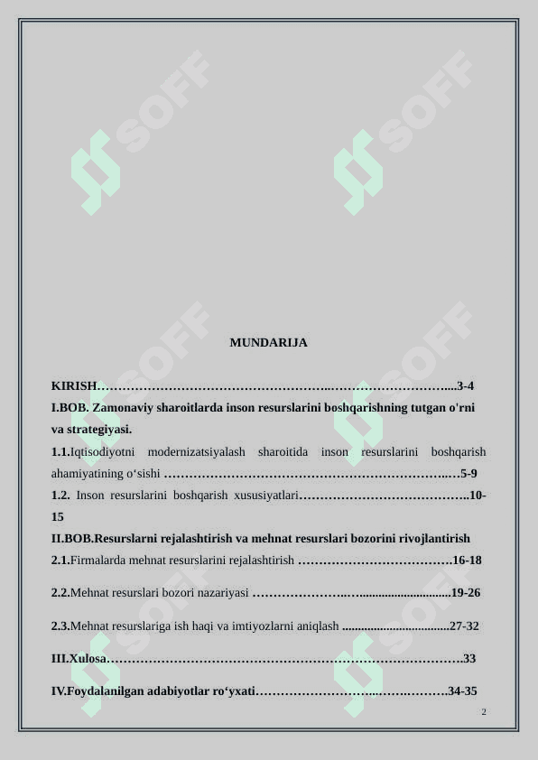 Firmalarda mehnat resurslaridan foydalanish samaradorligini oshirish yo'llari 2