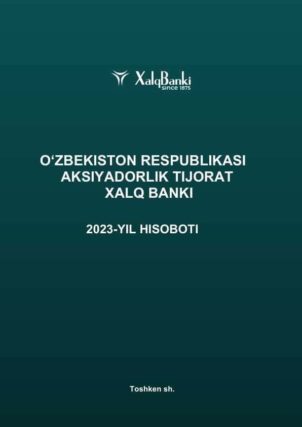 Xalq banki hisoboti