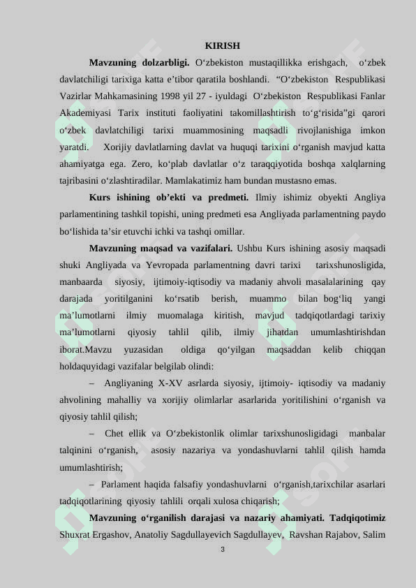 Ingliz Parlamenti (XVII Asrning ikkinchi yarmi - XIX asrda) 3