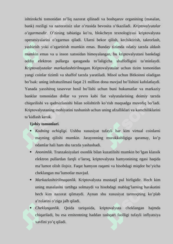 Kriptovalyuta. kazus 4
