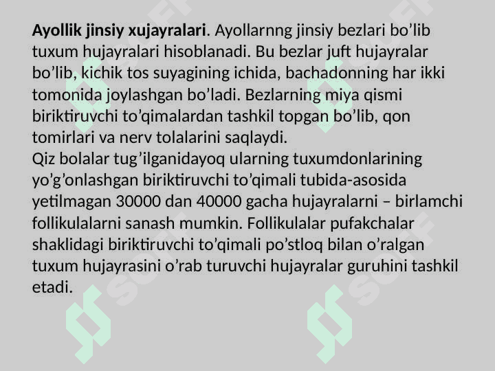 Embrional rivojlanishning umumiy qonuniyatlari 3