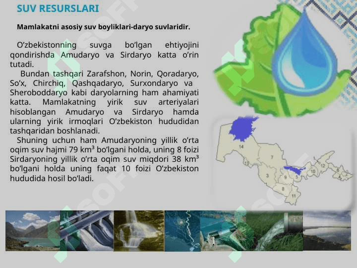 O’zbekistonning suv resurslai 3