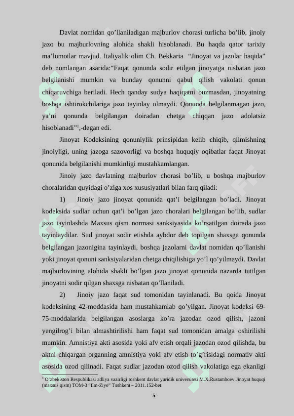Jazo tayinlashning umumiy asoslari 5