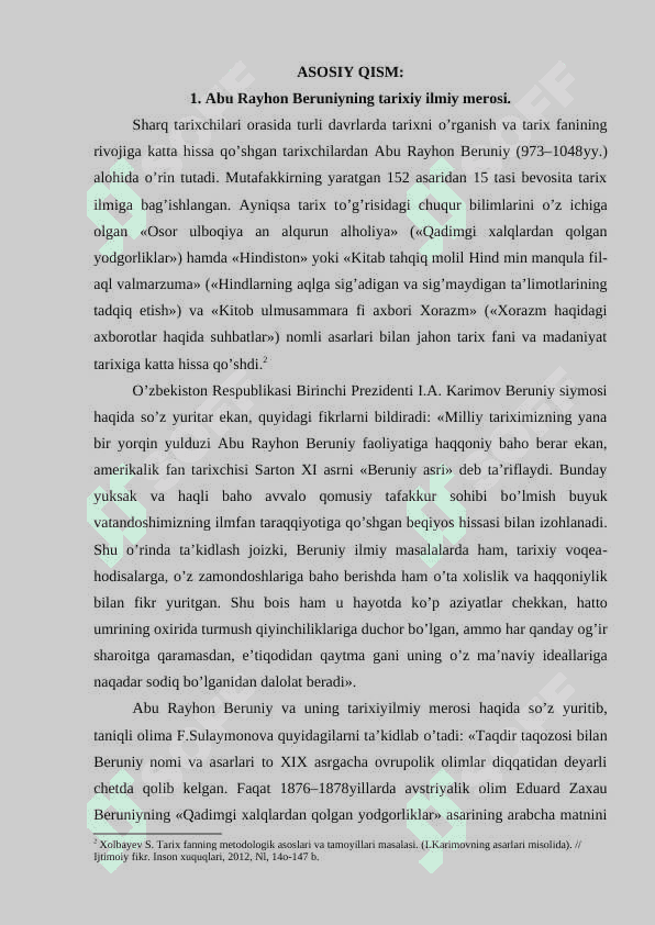Abu Rayhon Beruniyning Tarixiy Asarlarida Tadqiqot Usullari 5