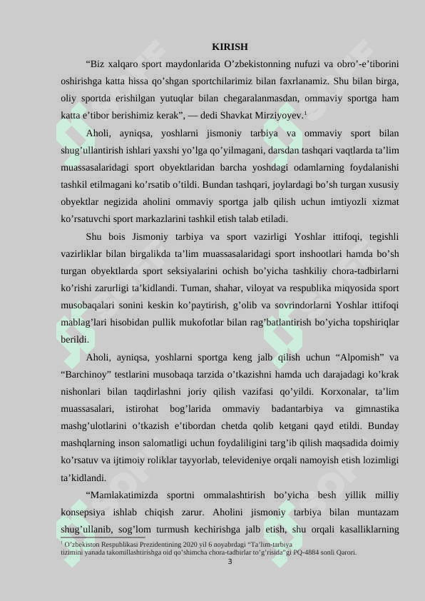 O’rta ta’lim maktabida jismoniy tarbiya o’quv ishlarini rejalashtirish uslubiyati 3