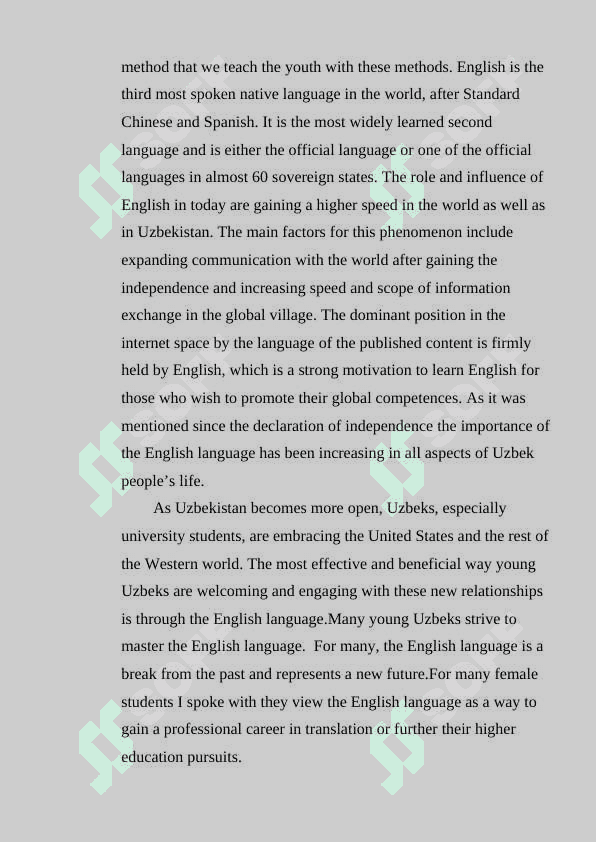 The growing importance and the effectiveness of teaching English in Uzbekistan.docx 3