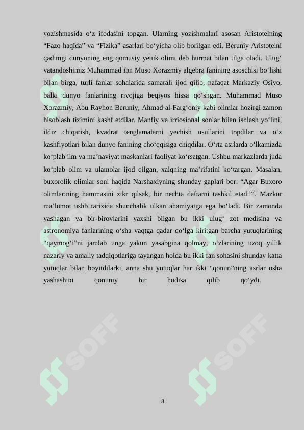 Abu Rayhon Beruniyning “Hindiston” manbasi 8