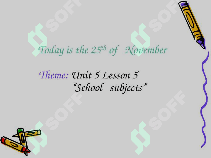 School Subjects 3