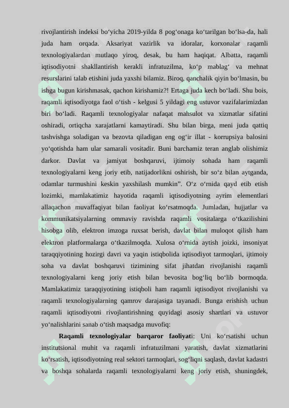 Raqamli iqtisodiyotga oʻtishda xorijiy davlatlarning tajribasi 7