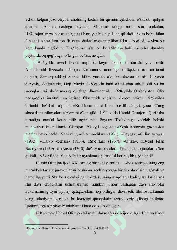 Hamid Olimjon Hayoti va Ijodi 6