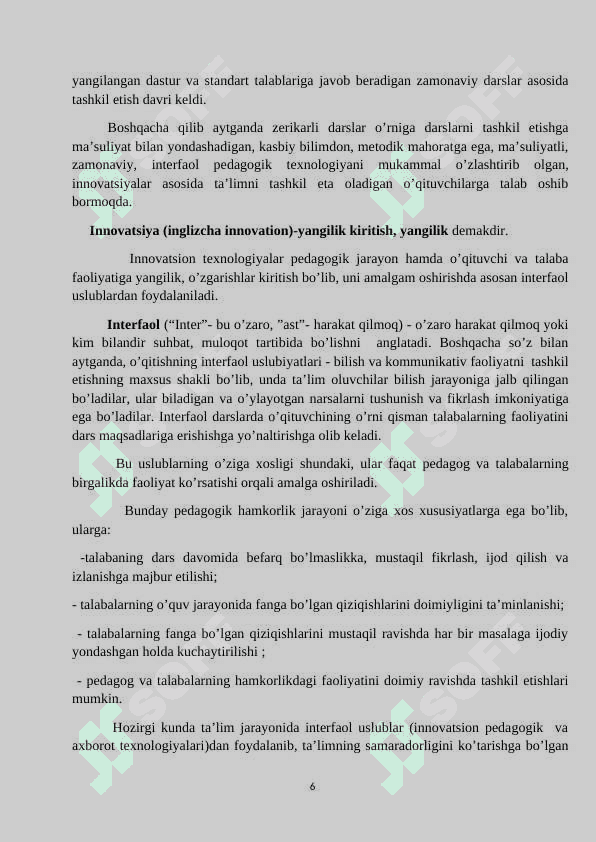 Temir asriga o’tish davrida O’rta osiyoning rivojlanishi mavzusini o’qitishda arxeologik materiallardan foydalanish 6