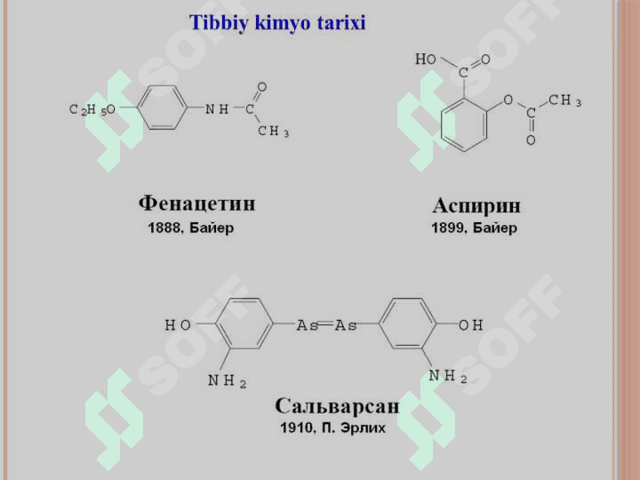 Tibbiy kimyoga kirish. Biogen va zaharli (noorganogen) elementlar kimyosi 6