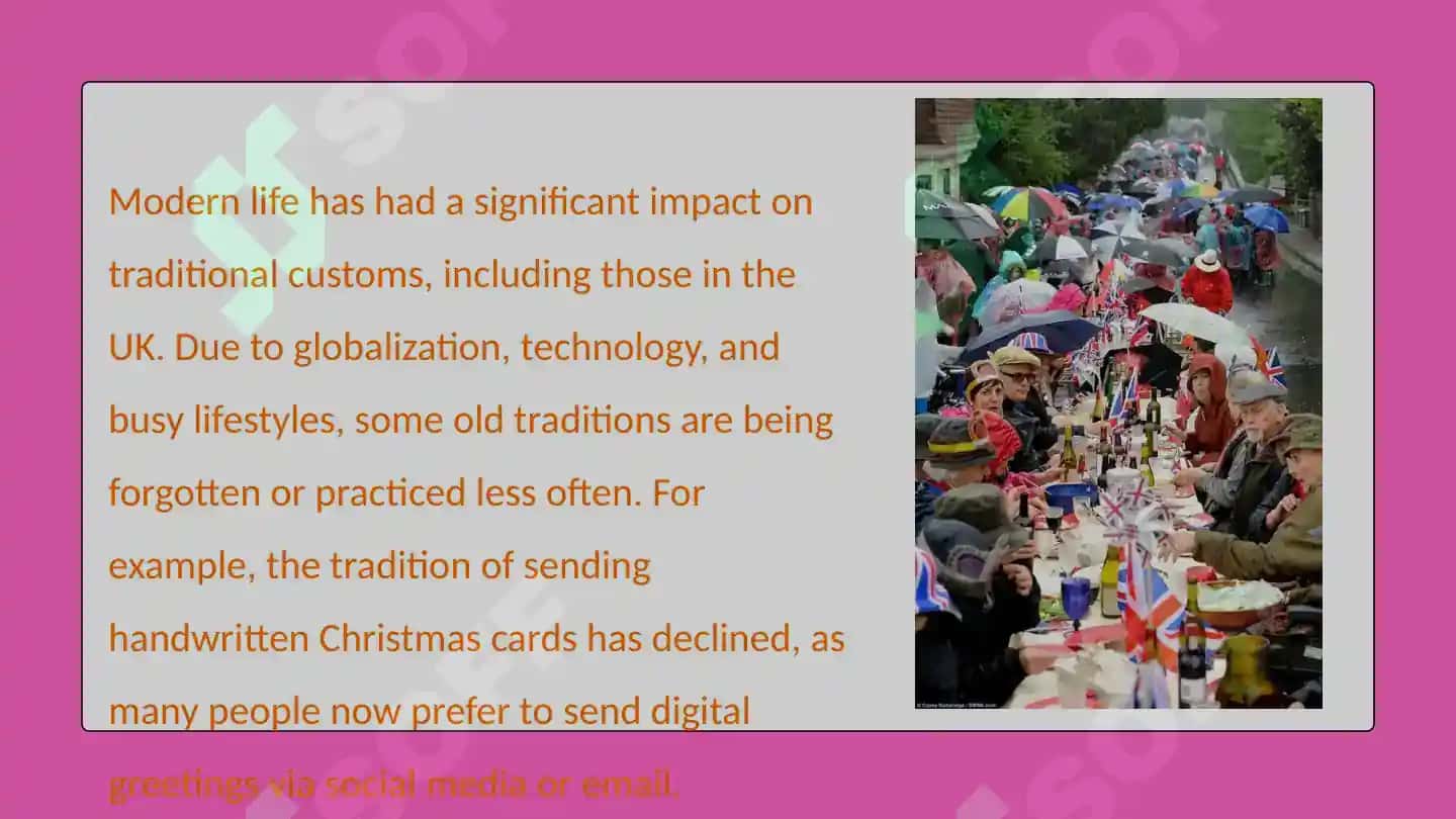Traditions and modern life 4