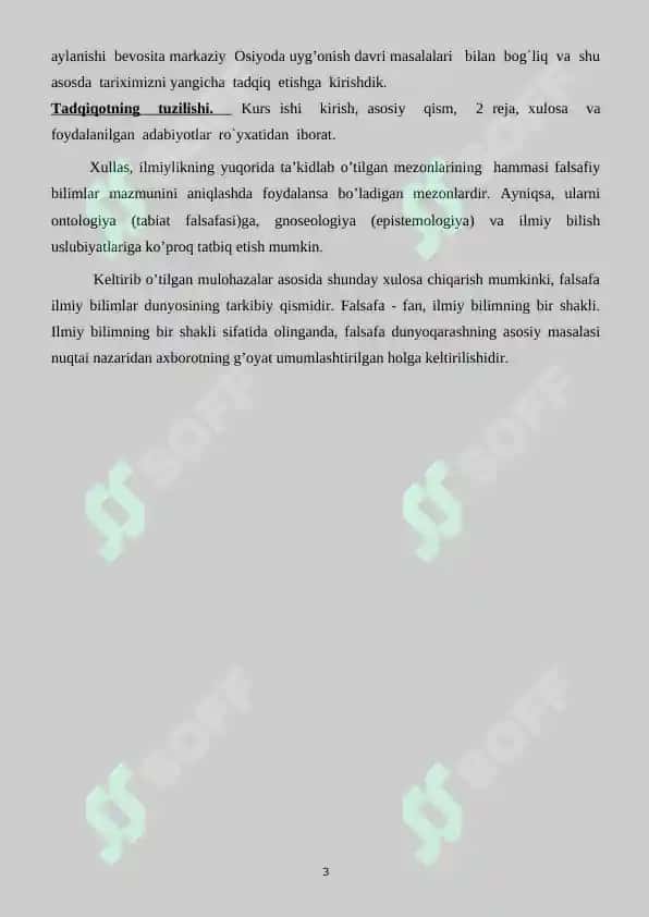 FALSAFA GNOSEOLOGIYASI 3