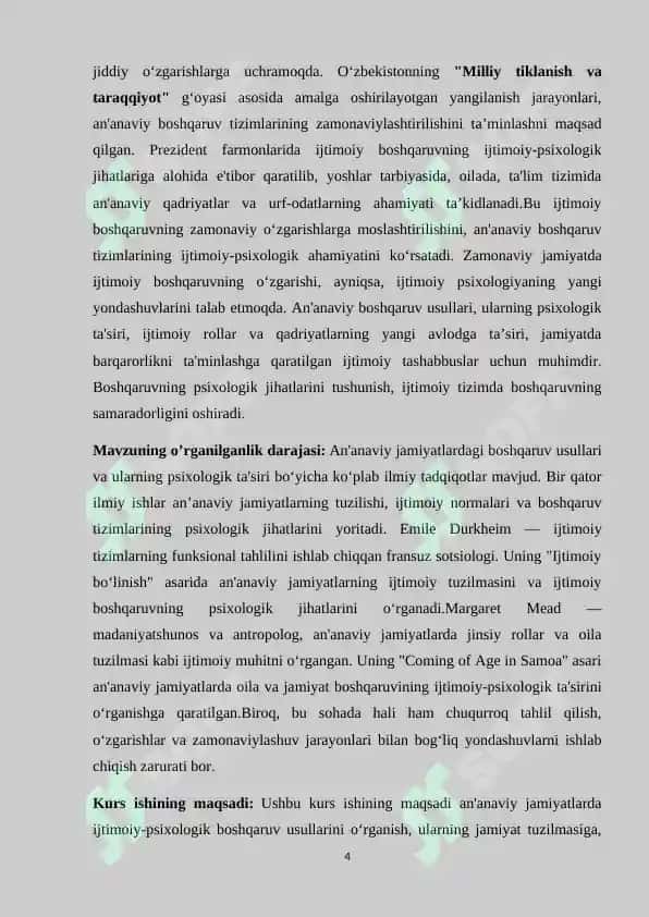 An’anaviy jamiyatlarda ijtimoiy-psixologik boshqaruv usullari 4