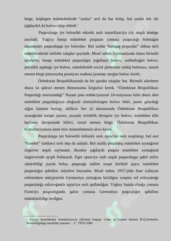 Puqaralıq Huquqi 3