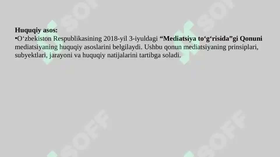 Mediatsiya (Mediation) 7