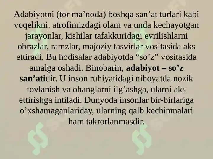 O'zbek adabiyotini davrlashtirish 4