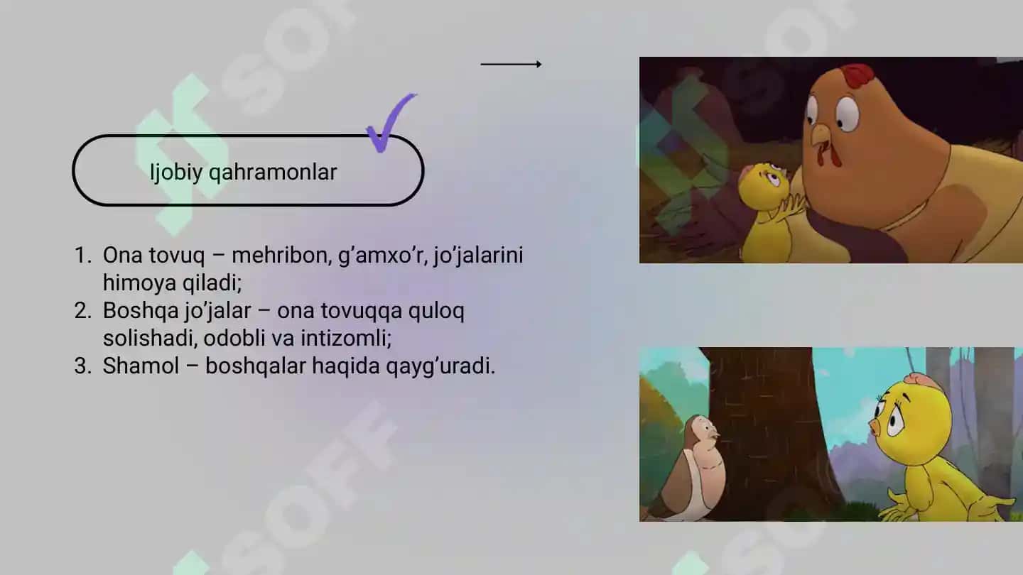 "Maqtanchoq jo’ja" ertagi tahlili 3