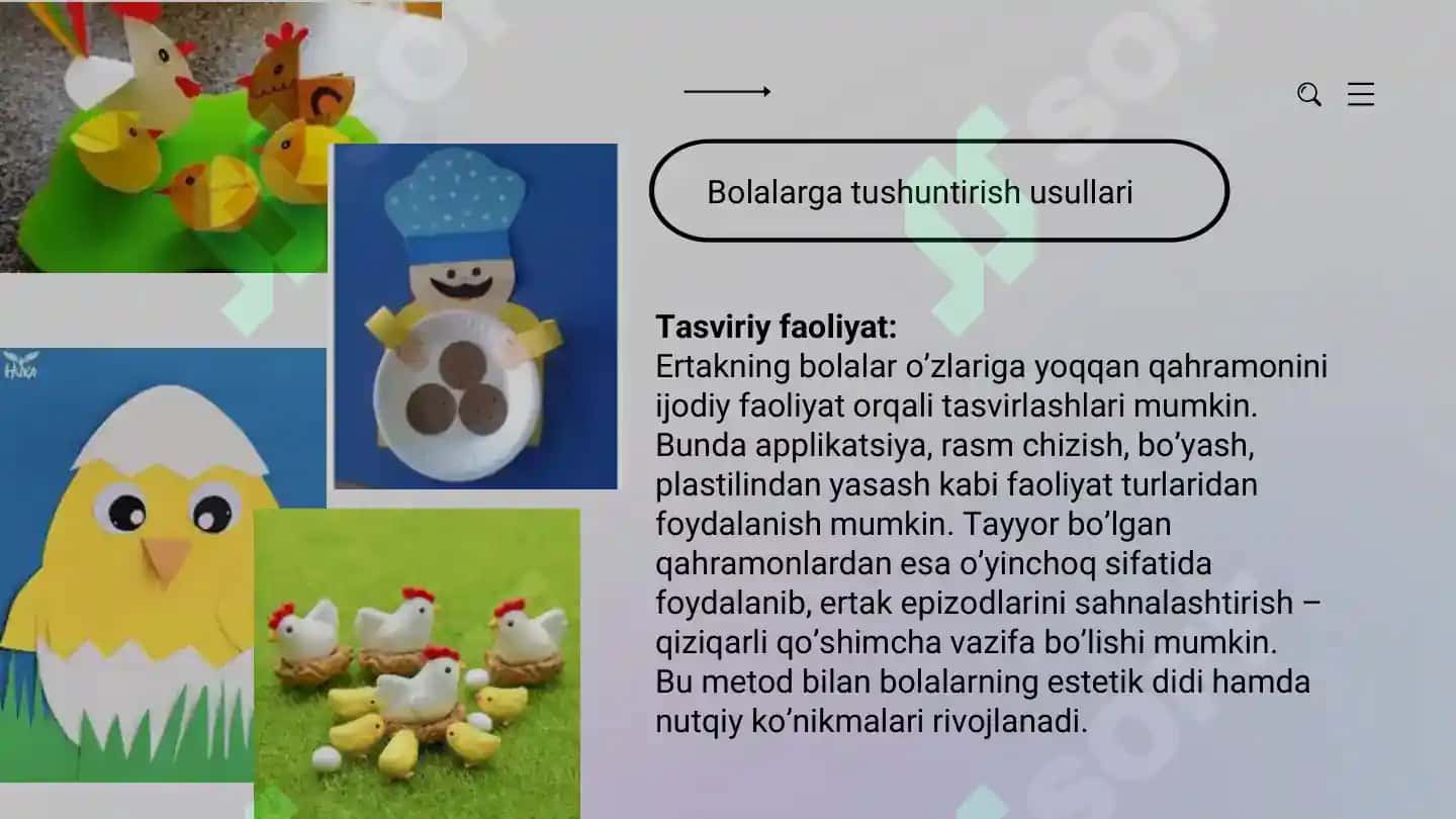 "Maqtanchoq jo’ja" ertagi tahlili 8