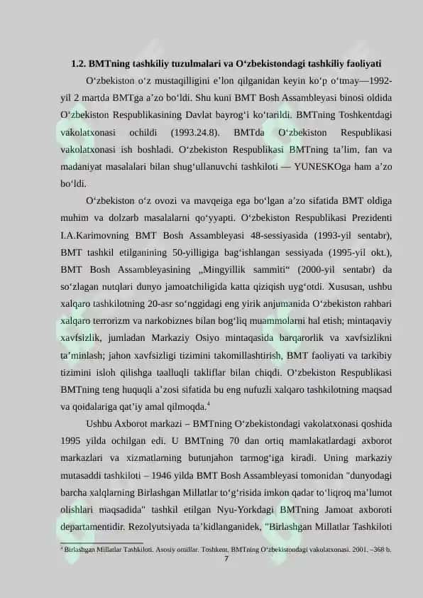 BOSH ASSAMBILIYA – BMTNING ENG OLIY ORGANI 7