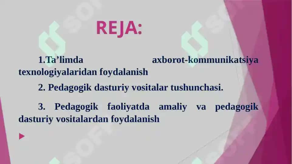 Elektron pedagogika asoslari 2