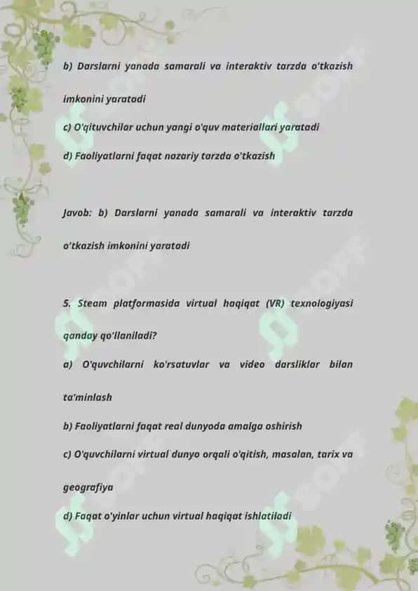STEAM ta'lim texnalogiyasi 3
