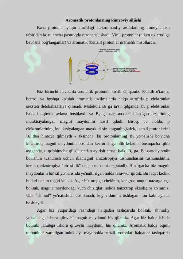 Aromatik birikmalarning IQ spektrlari 2