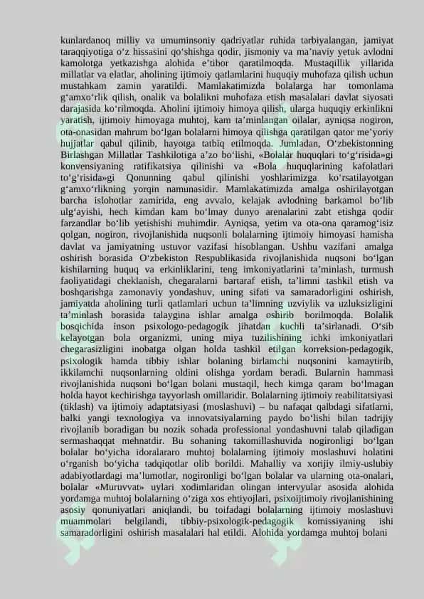 Defektologiya fanining O‘zbekistonda rivojlanish bosqichlari 4