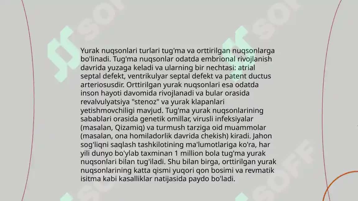 Yurak nuqsoni kasalligida davolash jismoniy tarbiyasi (DJT) uslubi 3