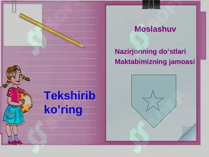 ona tili dars ishlanma So’z birikmasida so’zlarning o’zaro birikish usullari 8