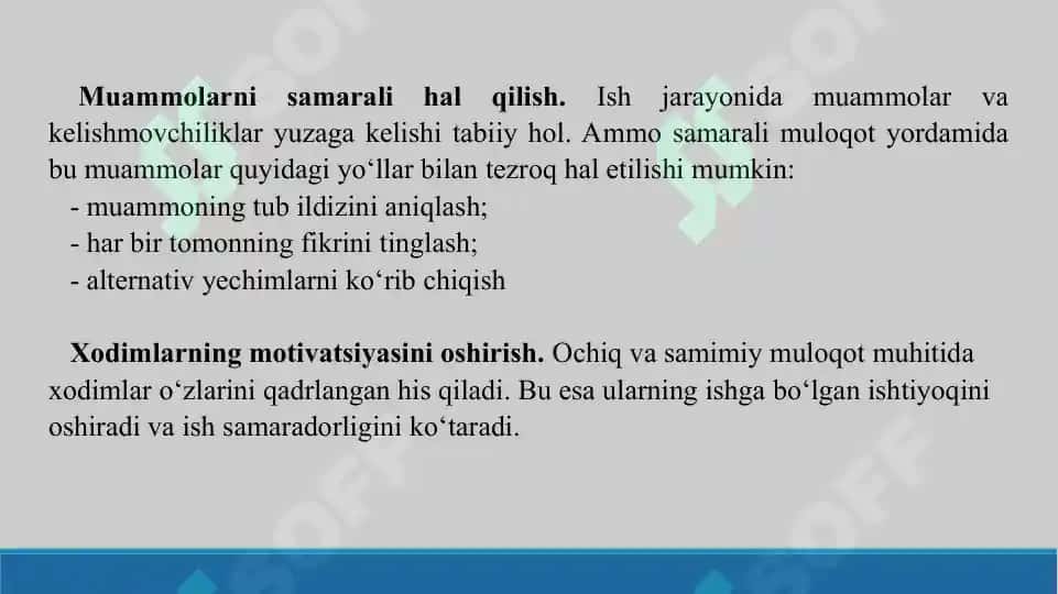 Professional muhitda muloqotning ahamiyati. Taqdimot 15 bet. 4