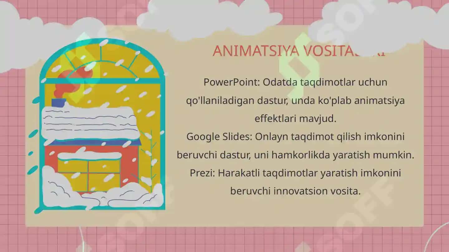 ANIMATSIYA EFFEKTLARI TAQDIMOT NAMOYISHINI BOSHQARISH 8