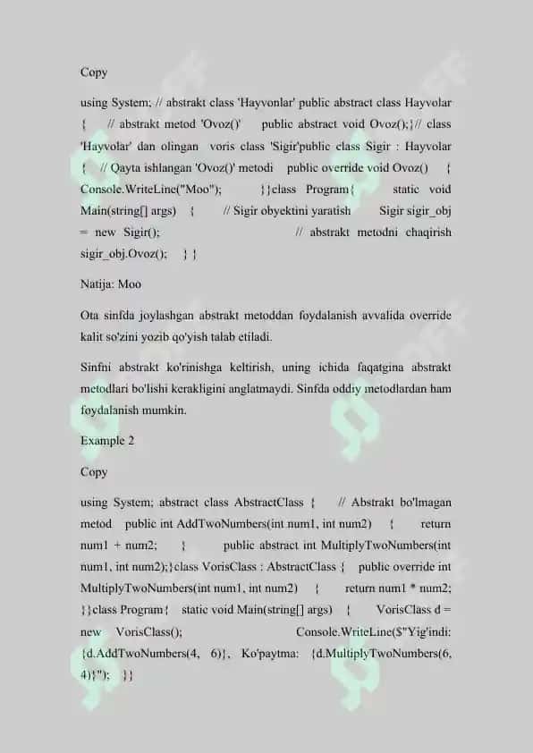 Abstrakt mashina, Multiparadigmali dasturlash tillari 3