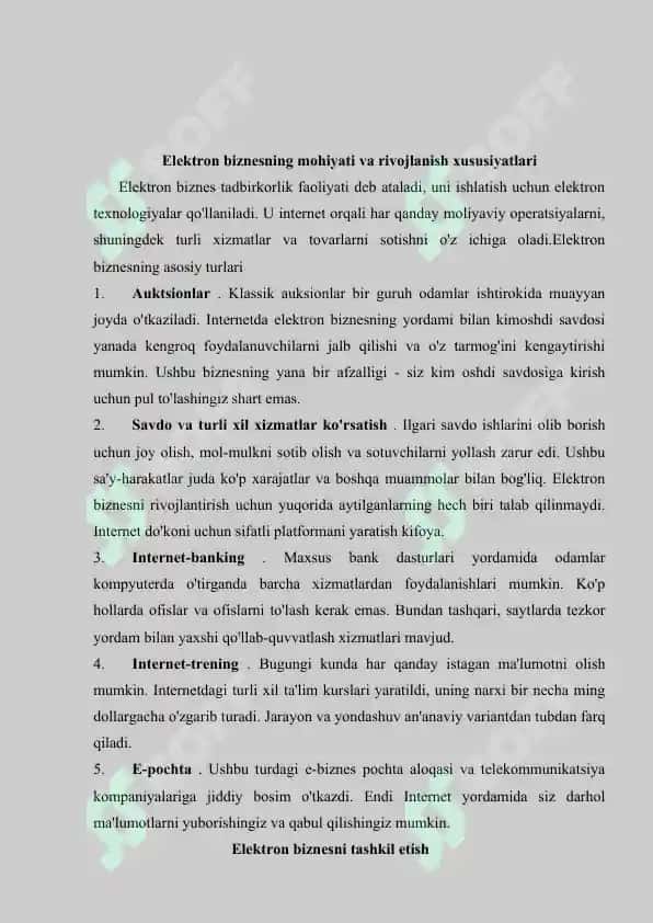 Raqamli iqtisodiyot: elektron biznesni boshqarish asoslari 2