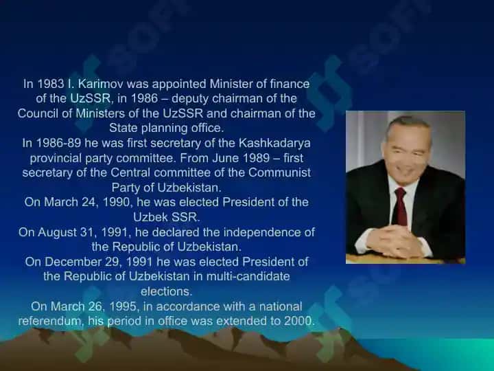 Islam Abduganievich Karimov 3