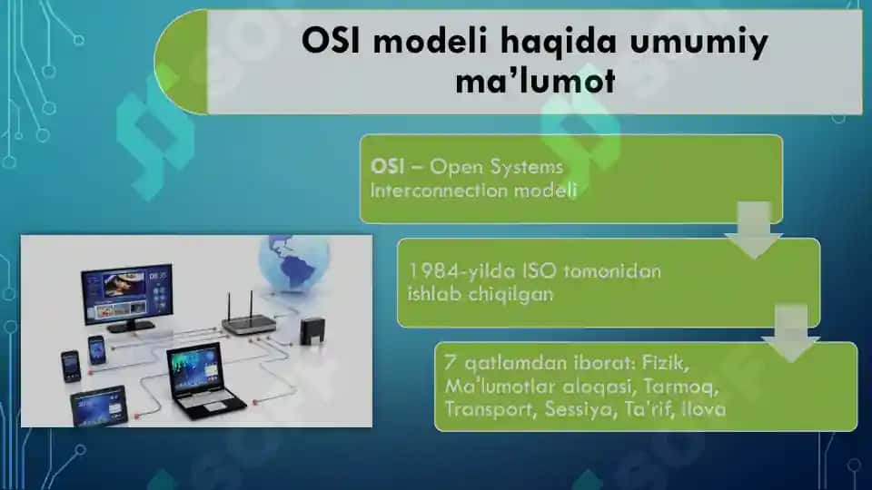 TCP/IP va OSI model 3