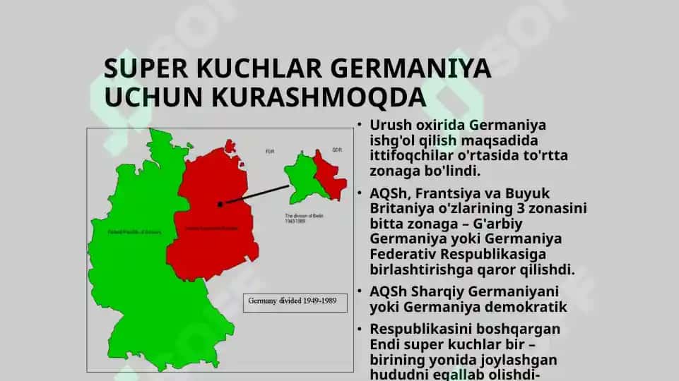 SOVUQ URUSH DAVRI - Kommunizm va kapitalizm urushi 2