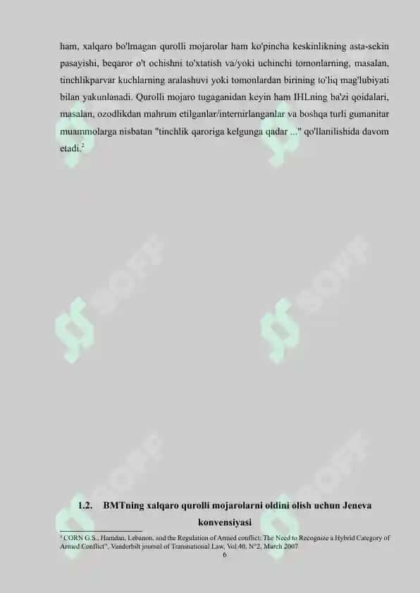 XALQARO QUROLLI MOJAROLAR TUSHUNCHASI VA SHAKLLARI 6