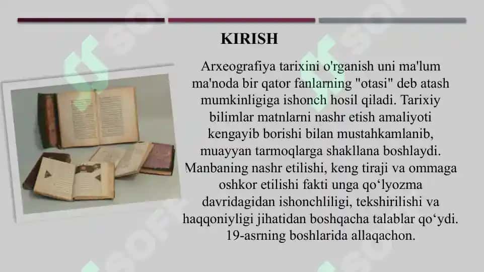 Arxeografiya fanining ijtimoiy, siyosiy va madaniy ahamiyati 3