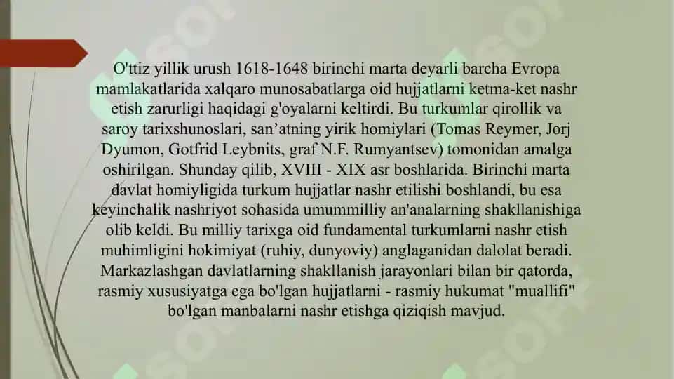 Arxeografiya fanining ijtimoiy, siyosiy va madaniy ahamiyati 7