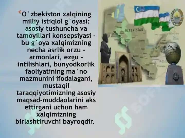 MILLIY ISTIQLOL G`OYASI ASOSIY TUSHUNCHA VA TAMOYILAR 2