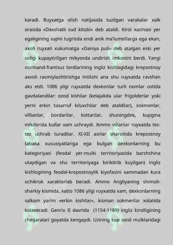 XI-XV asrlarda Angliya 3