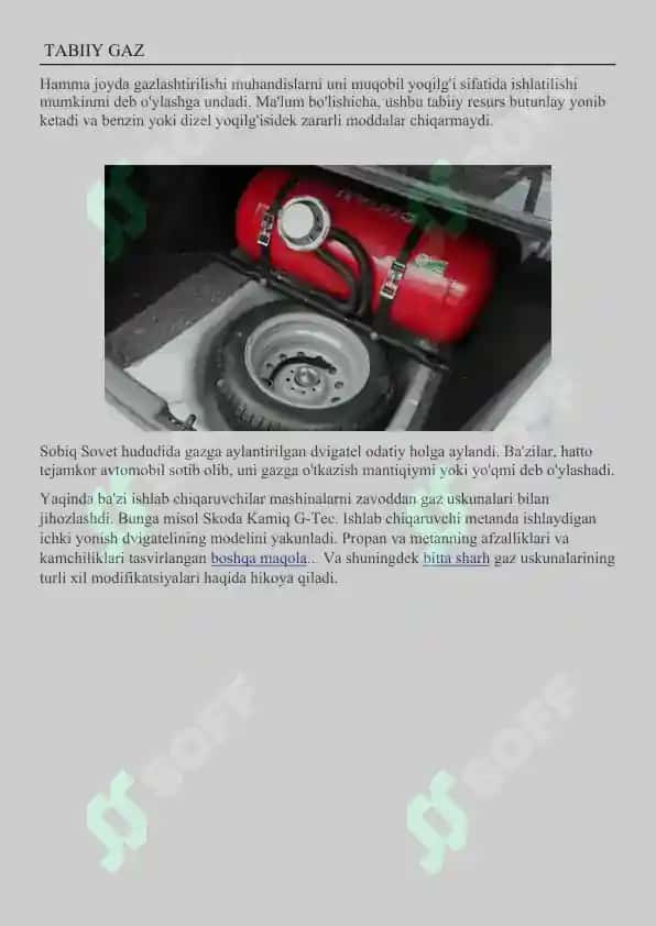Alternativ yonilgʻilar 3