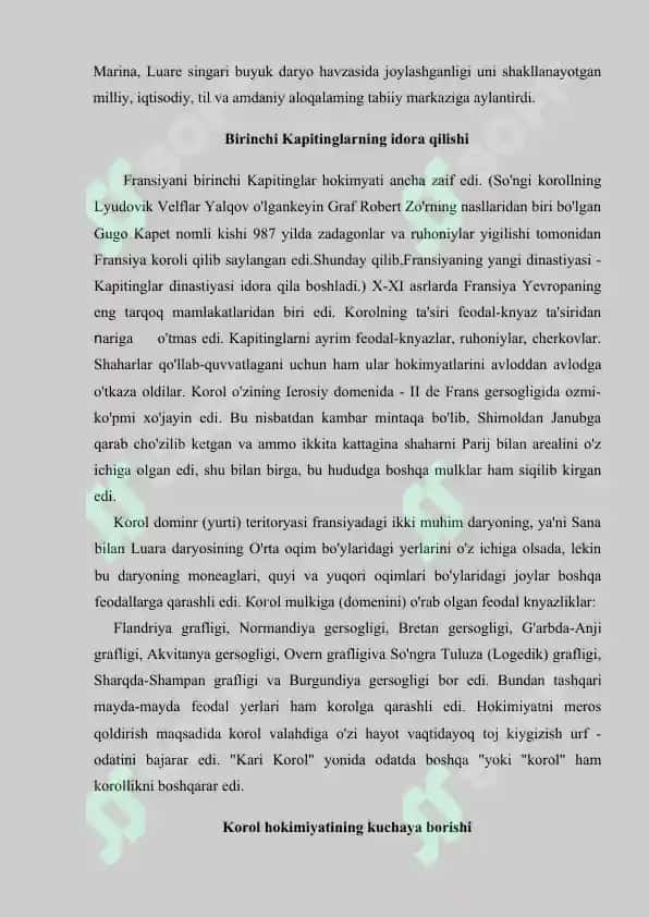 XI-XV asrlarda Fransiya 3