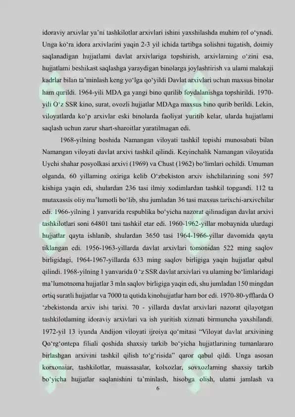 Qoraqalpog‘iston Respublikasi Markaziy Davlat Arxivi 6