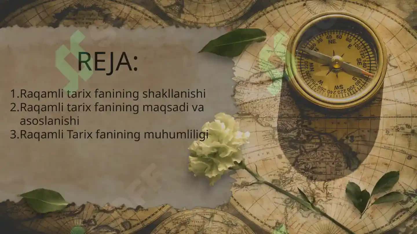 Raqamli tarix fanining shakllanishi tarixi 2