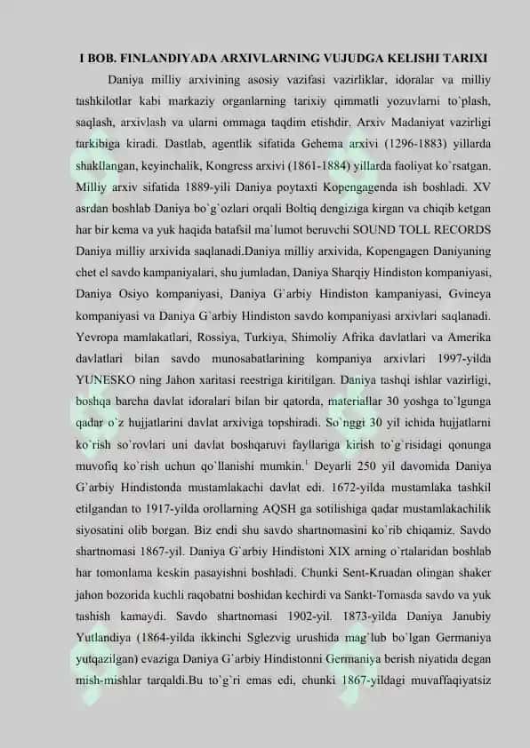 SKANDINAVIYA DAVLATLARIDA ARXIVLAR FAOLIYATI TARIXI (QADIMDAN TO HOZIRGACHA) 3