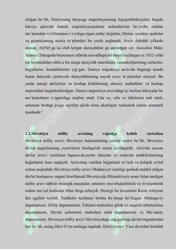 SKANDINAVIYA DAVLATLARIDA ARXIVLAR FAOLIYATI TARIXI (QADIMDAN TO HOZIRGACHA) 5