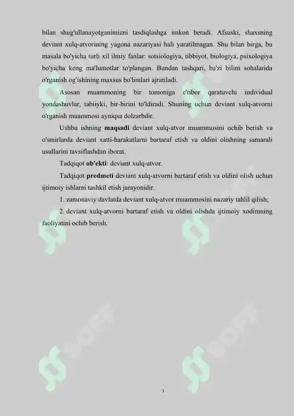 Deviant xulq, ijtimoiy-pedagogik muammo sifatida 3